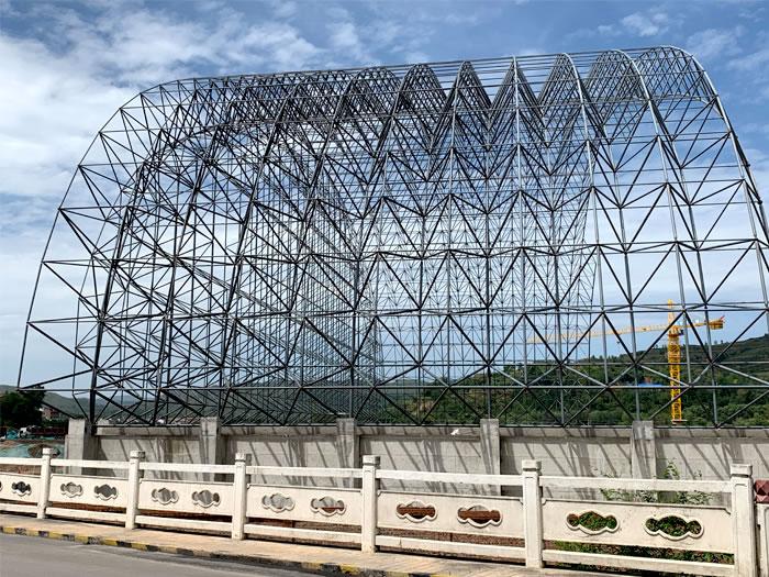 福鼎山寨矿储煤棚网架